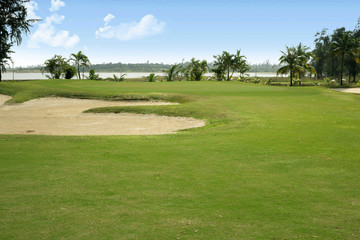 Obraz premium 골프장 풍경