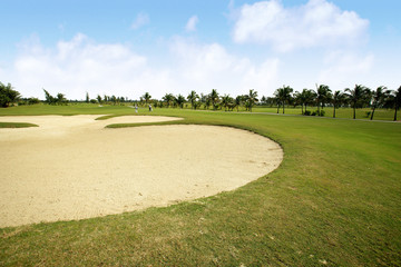 Obraz premium 골프장 풍경