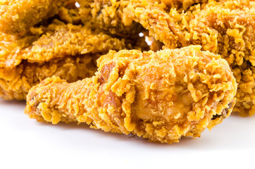 Crispy fried chicken