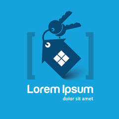 house rent buy symbol keys