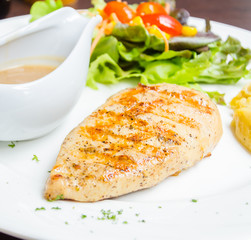 Grilled chicken breast