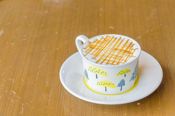 Caramel coffee