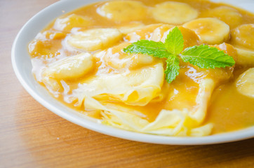 Crepe banana