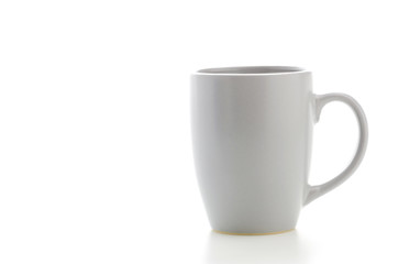 Mug isolated on white