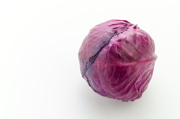 Cabbage isolated on white