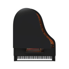 Grand Piano Isolated © nerthuz