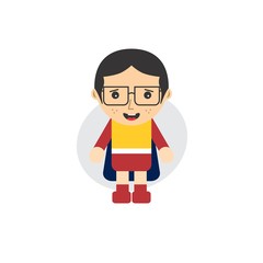 superhero cartoon character