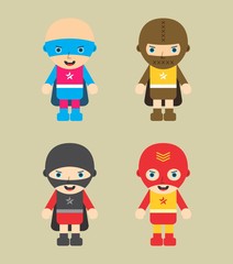 superhero cartoon character