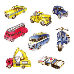 作業車, 車のイラスト © daicokuebisu