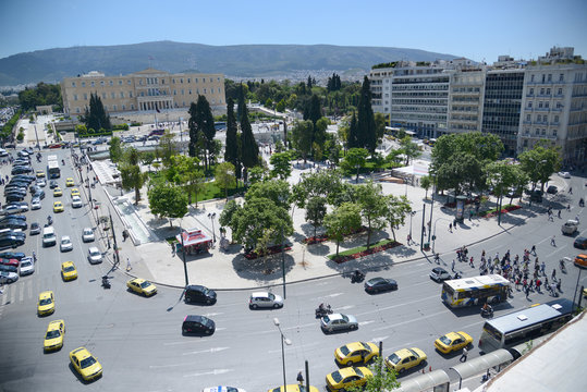Greek constitution (Syntagma) square