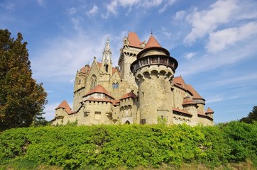 Fototapeta na wymiar Kreuzenstein Burg - Kreuzenstein castle 02