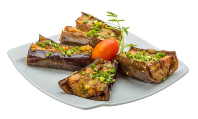 Grilled eggplant