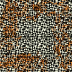 Ornate seamless texture in a square