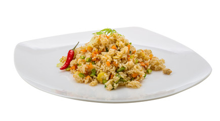 Vegetarian fried rice