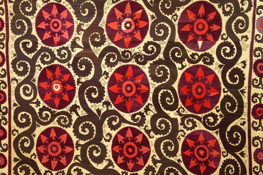 embroidered textile, Tashkent