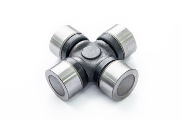 Joint cross for a car on a white background