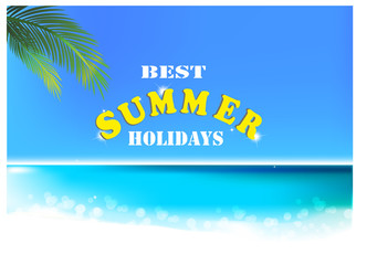 summer holiday background