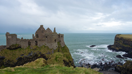 Fototapeta na wymiar Dunluce Castle - N. Ireland