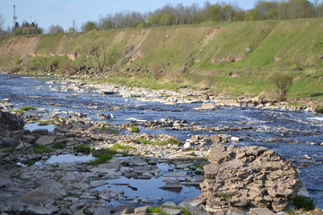 View of the river Tosna