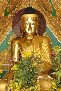 small temple in myanmar
