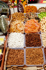 oriental sweets on market.