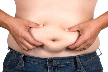 Naklejka premium Belly Flab