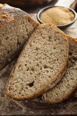 Organic Homemade Ancient Grain Bread