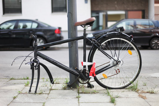 Fototapeta Fahrrad Diebstahl