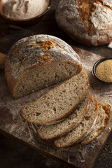 Organic Homemade Ancient Grain Bread