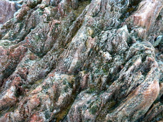 close up of granite stone - texture - Bild