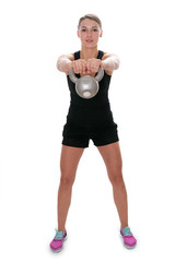 Fototapeta premium Kettlebell Workout