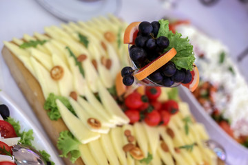 Food on the table