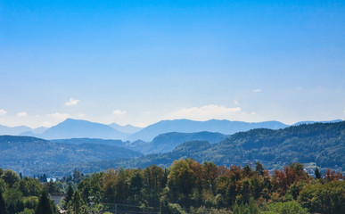 Fototapeta premium Resort Portschach am Worthersee. Austria