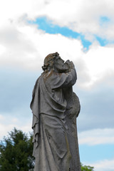 Fototapeta premium Statue, Jünger,Jesus