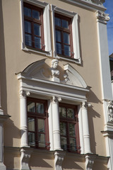 München - historisierende Fasade   im Lehel