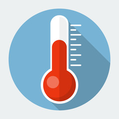Vector thermometer icon