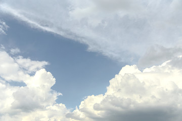 Himmel mit Wolken