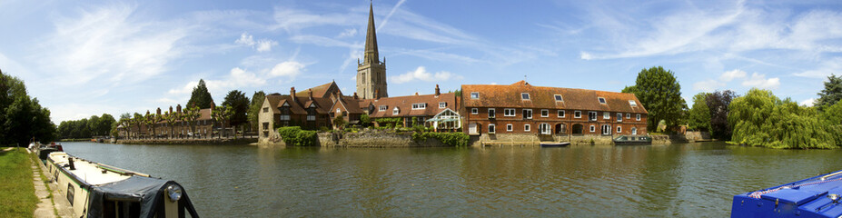 Obraz premium Panorama of Abingdon England