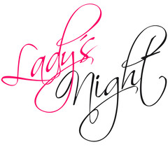 Logo Design Ladys Night