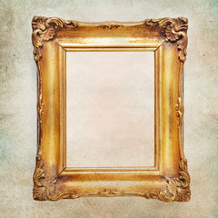 Shabby Chic Background with antique frame
