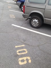 parking lot space