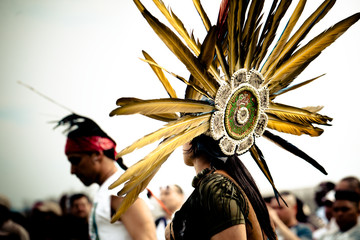 Native Aztec Dance Performance