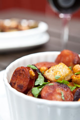 Andouille Sausage Dish