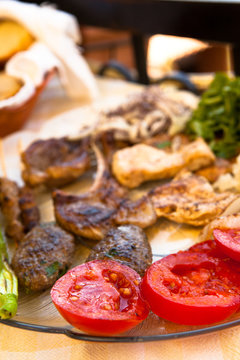 Greek Meat Platter