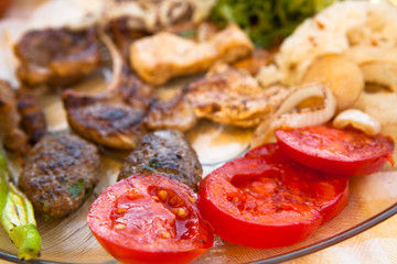 Greek Meat Platter