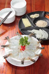 海老刺身