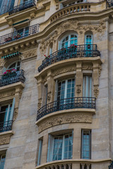 Fototapeta na wymiar Parisian Balcony