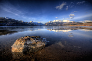 Fototapeta na wymiar Twin Lakes, Colorado, USA