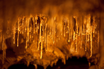 Stalactite formations