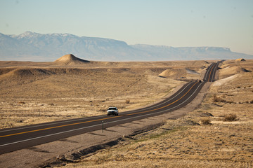 Desert Road - Colorado, USA